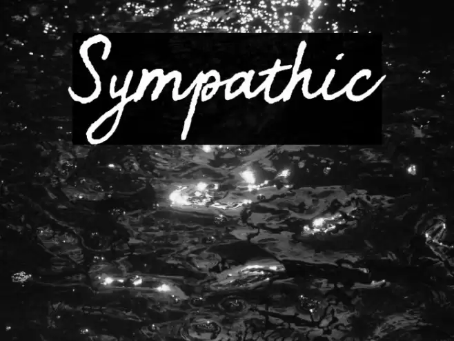 Sympathic Font examples