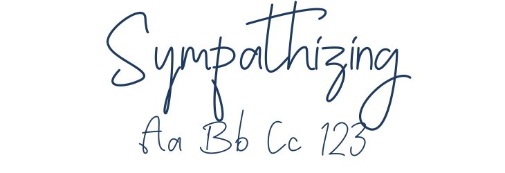 Sympathizing Font Preview