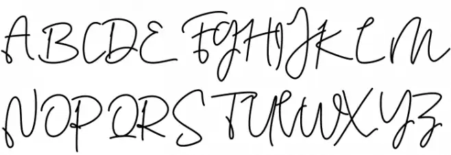 Sympathizing Caratteri MAIUSCOLE