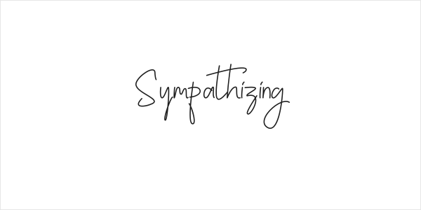 Sympathizing Logo