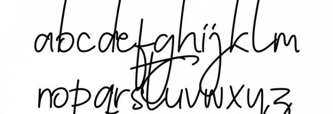 Sympathizing Caratteri MINUSCOLO