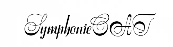 SymphonieCAT  フリーフォントのダウンロード