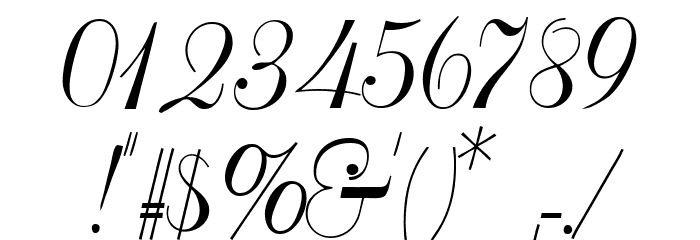 SymphonieCAT Font OTHER CHARS