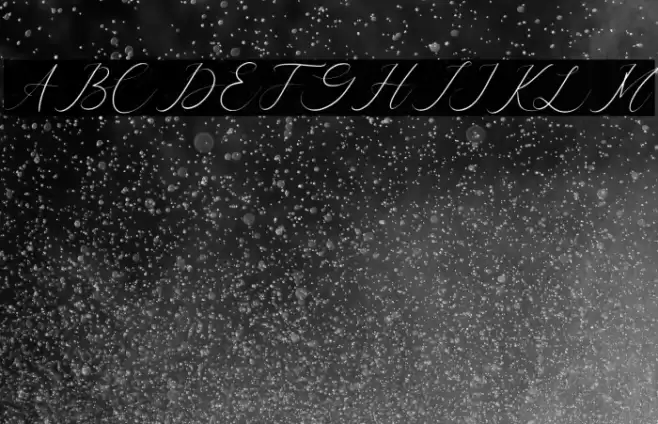 Symphonigraphy Font examples