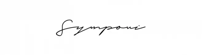 Symponi  フリーフォントのダウンロード