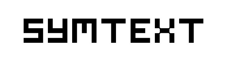 Symtext  Free Fonts Download