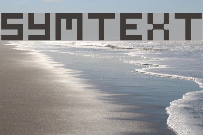 Symtext Font examples