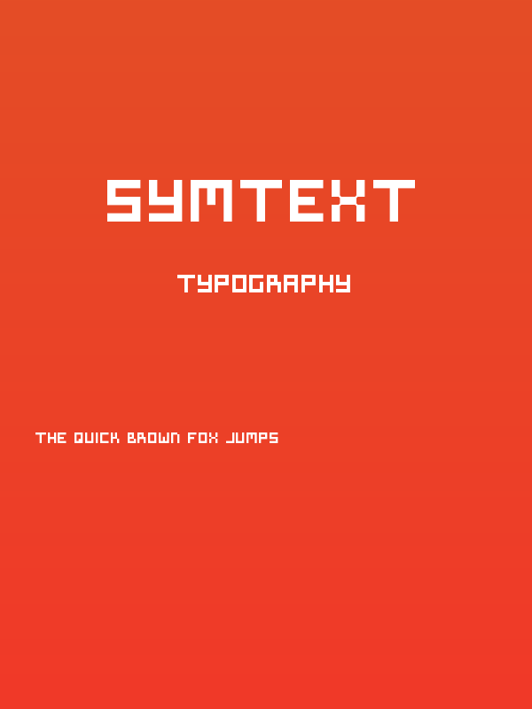 Symtext Poster