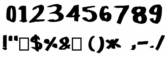 SymufaFlow Regular Font OTHER CHARS