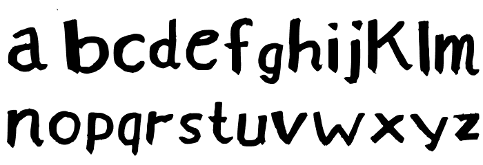SymufaFlow Regular Font LOWERCASE