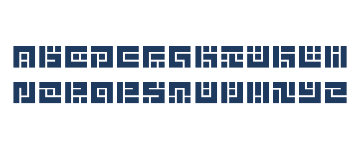 Symvola Trio Lowercase