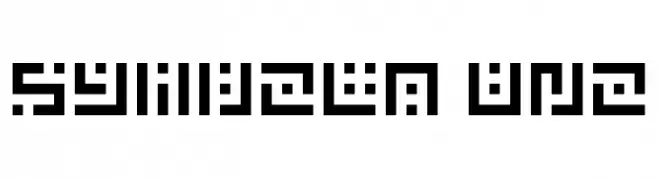 Symvola Uno  Descarca Fonturi Gratis