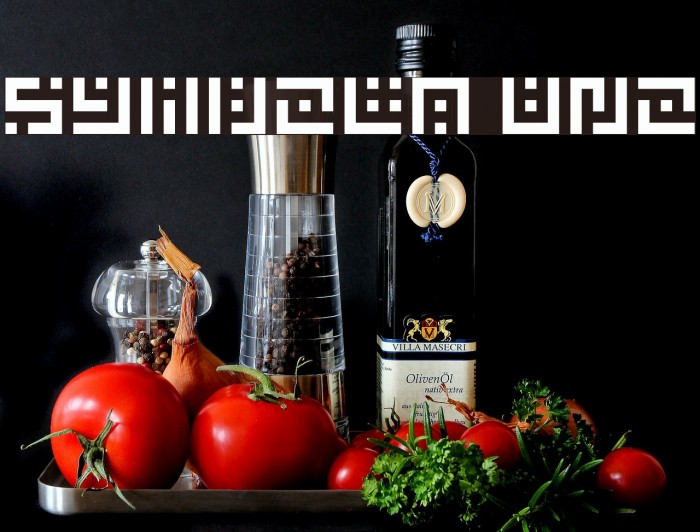 Symvola Uno Font examples