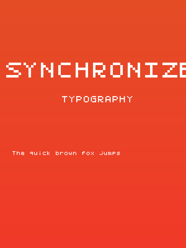 Synchronizer NBP Regular Poster