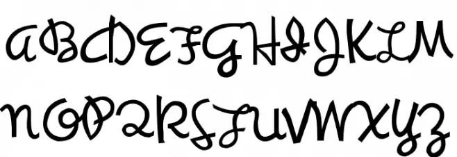 Synchronous Schriftart Groß