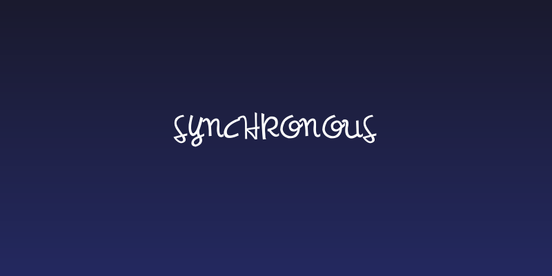 Synchronous Social Header