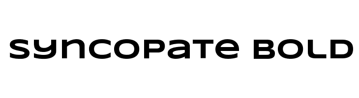 Syncopate Bold Font