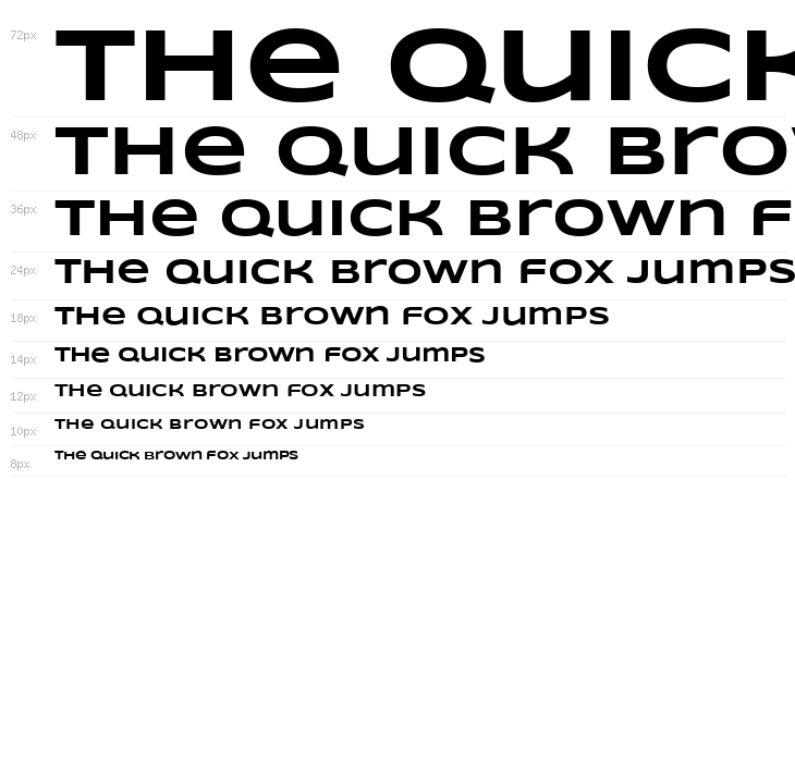 Syncopate Bold Waterfall