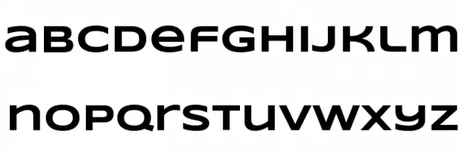 Syncopate Bold Font LOWERCASE