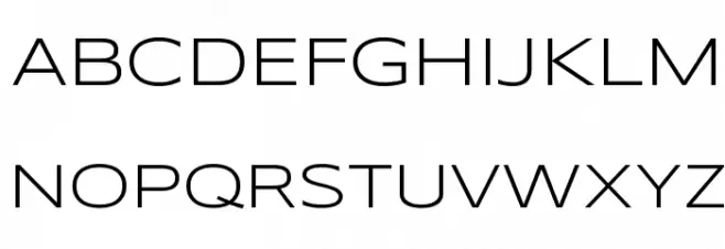 Syncopate-Regular 字体 大写