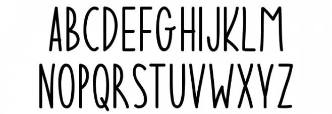 Syncopator Шрифта ВЕРХНИЙ