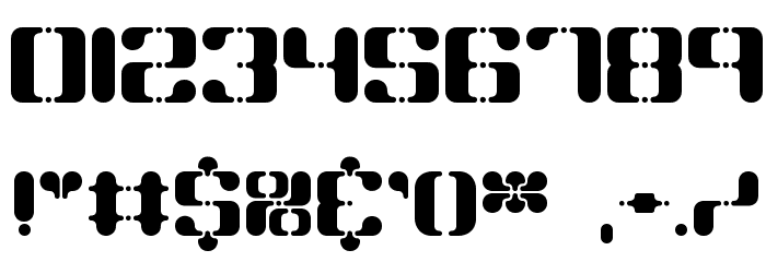 Syndrome BRK Font OTHER CHARS
