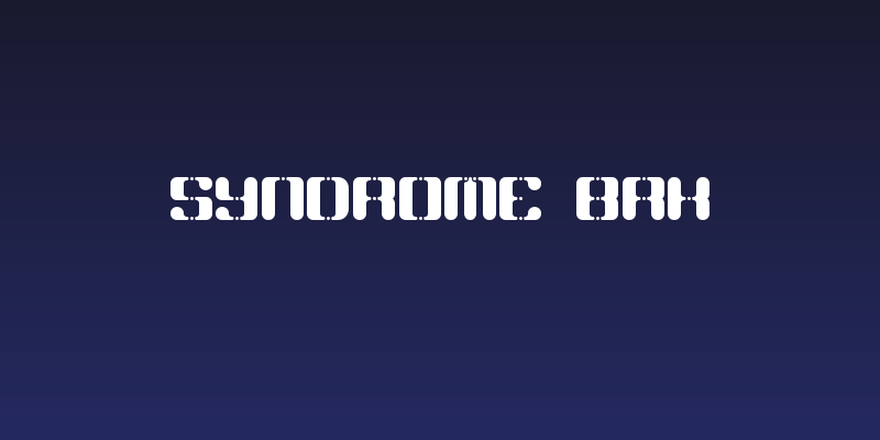Syndrome BRK Social Header
