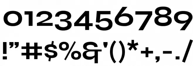 Syne Bold Font OTHER CHARS