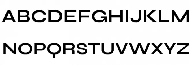 Syne Bold Schriftart Groß