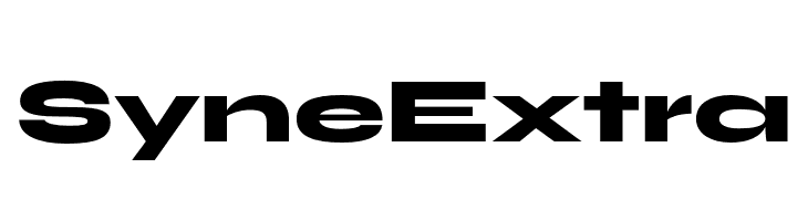 Syne Extra  Frei Schriftart Herunterladen