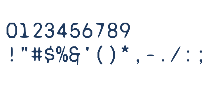 Syne Mono Other Characters