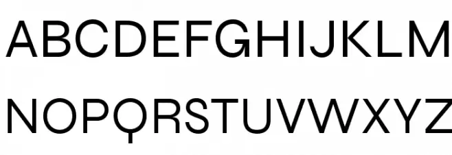 Syne Regular 字体 大写
