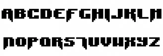 Syntax Error Schriftart Groß