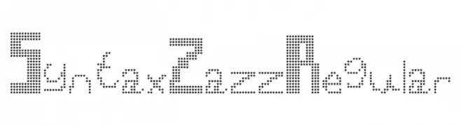 Syntax Zazz Regular  les polices de caractères gratuit tlcharger