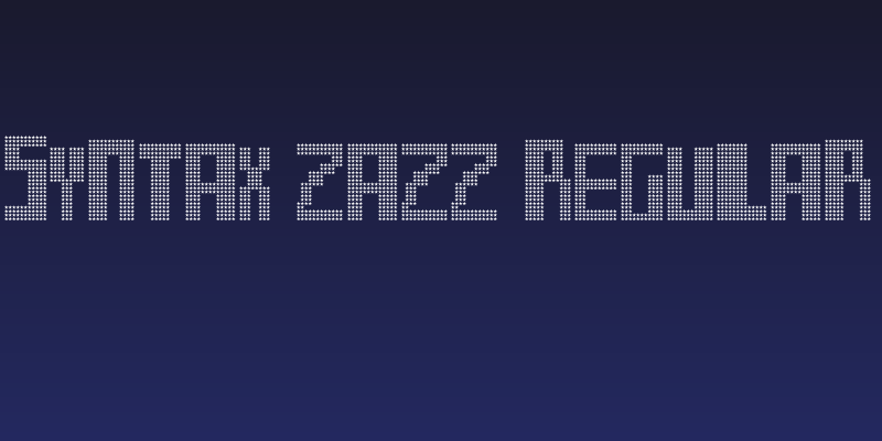 Syntax Zazz Regular Social Header