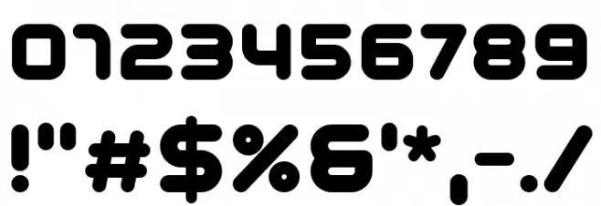 Syntha Nova Black Font OTHER CHARS