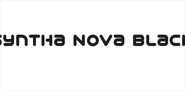 Syntha Nova Black Logo