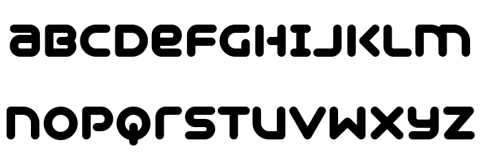 Syntha Nova Black Font LOWERCASE