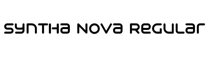 Syntha Nova Regular  नि: शुल्क फ़ॉन्ट्स डाउनलोड