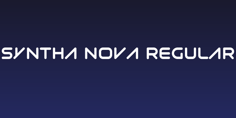 Syntha Nova Regular Social Header