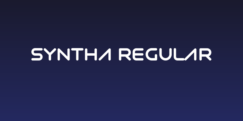 Syntha Regular Social Header