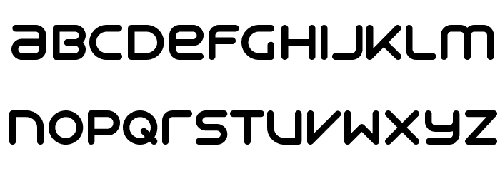 Syntha Regular Font LOWERCASE