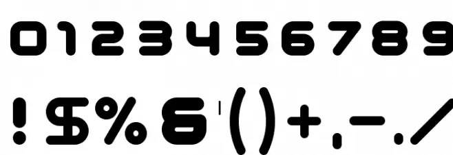 Syntha Ultra Font OTHER CHARS