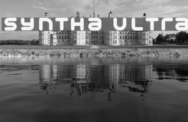 Syntha Ultra Font examples
