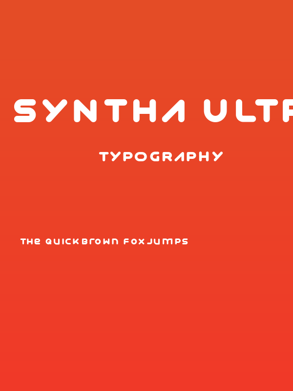 Syntha Ultra Poster