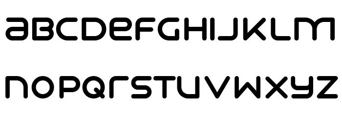Syntha Font LOWERCASE