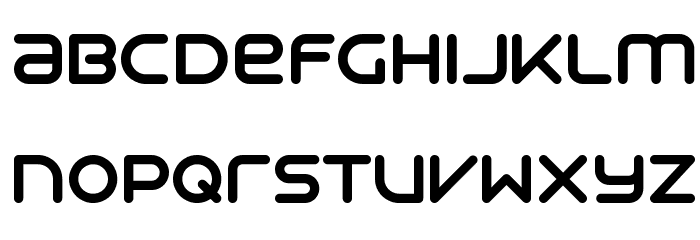 Syntha Font LOWERCASE