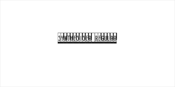 Synthesiser Regular Logo
