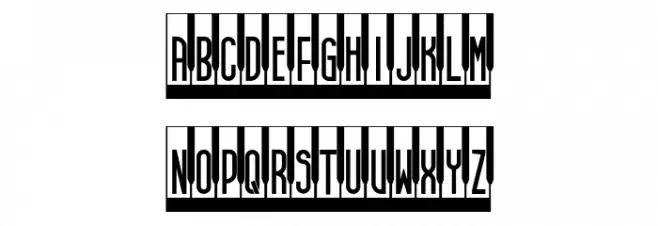 Synthesiser Regular 字体 小写