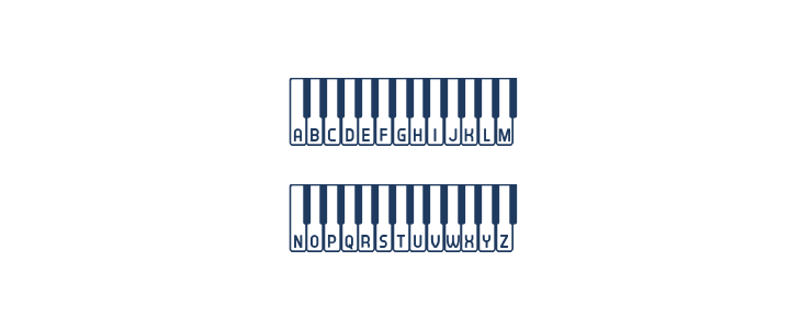 Synthesizer Regular Lowercase